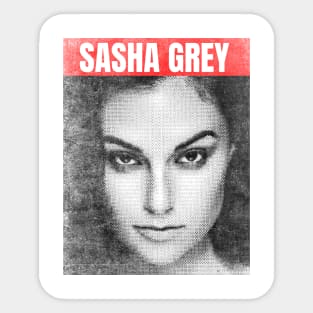 Queen Sasha urban bw Sticker